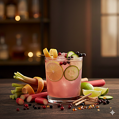 Rhubarb Gin Parfümöl